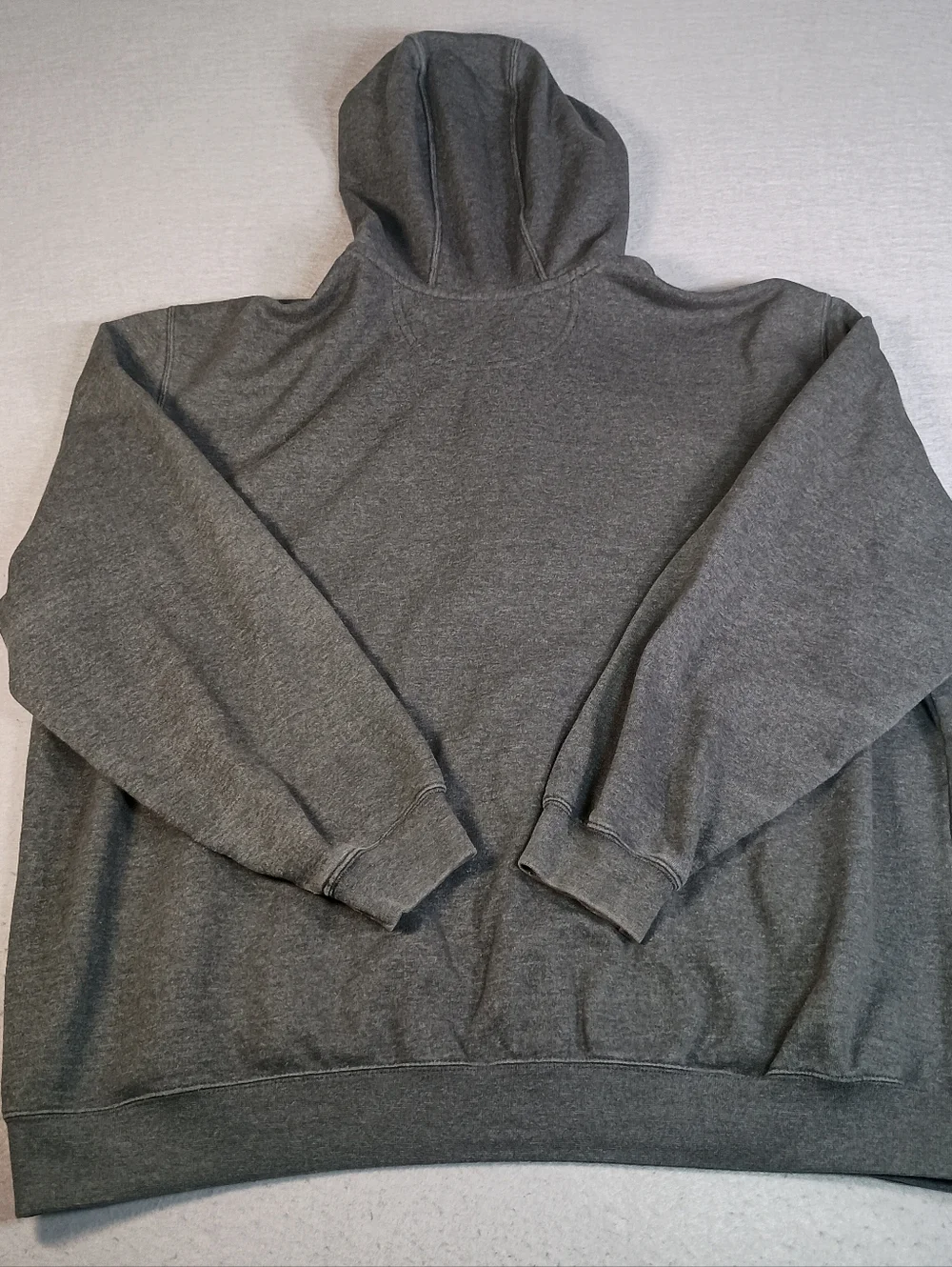 Carhartt Men's 2XL Gray Original Fit Workwear Outdoor Full Zip Sweatshirt Hoodie - Picture 4 of 7